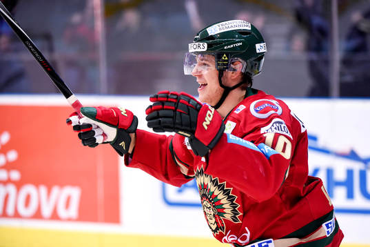 Frölundas Mattias Janmark jublar