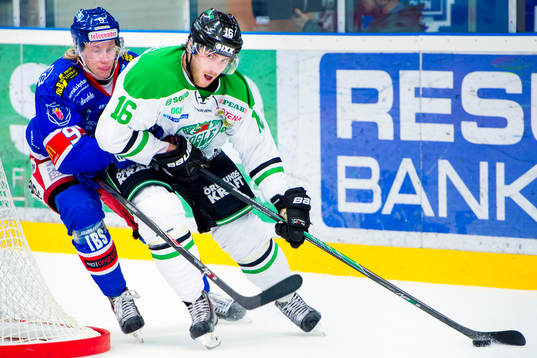Oskarshamns Emil Kristensen Löjborg jagar Rögles