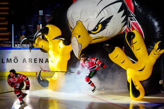 Malmö Redhawks spelare gör entré