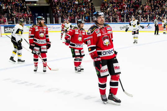 Malmö Redhawks Stefan Warg deppar