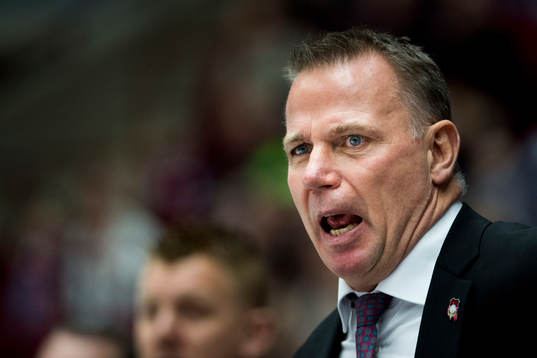 Malmö Redhawks tränare Mats Lusth