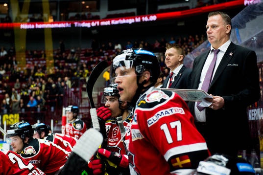 Malmö Redhawks tränare Mats Lusth