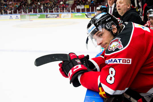 Malmö Redhawks Tony Romano deppar