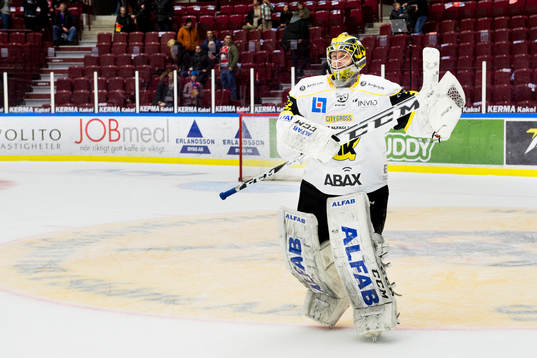 Västerås målvakt Jonas Fransson