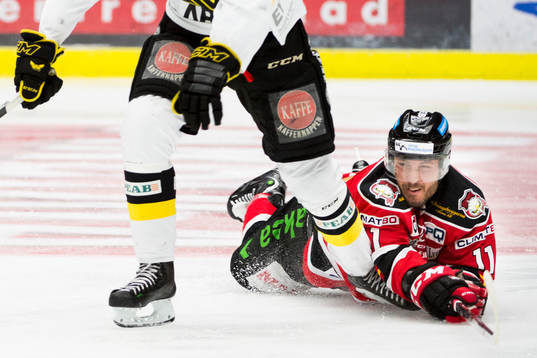 Malmö Redhawks Joey Tenute hänger inte riktigt med när