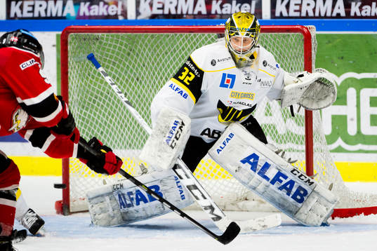 Västerås målvakt Jonas Fransson
