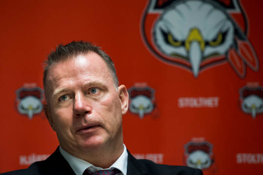 Malmö Redhawks tränare Mats Lusth