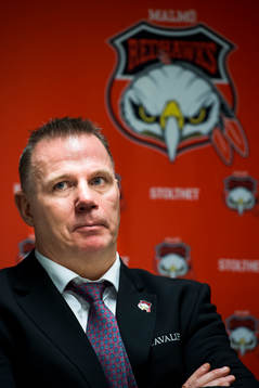 Malmö Redhawks tränare Mats Lusth