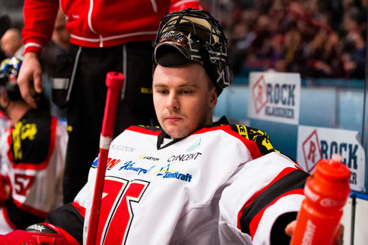 Örebros målvakt Julius Hudacek