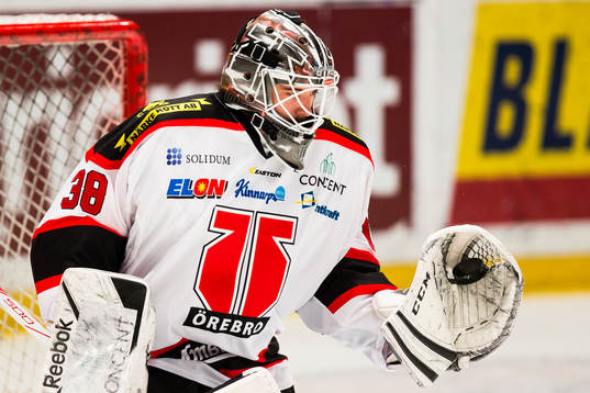 Örebros målvakt Johannes Jönsson