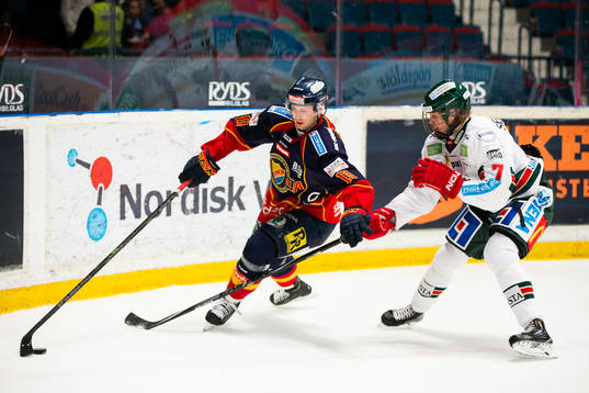 Djurgårdens Michael Holmqvist håller undan för