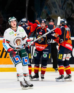 Djurgårdens Markus Ljungh jublar