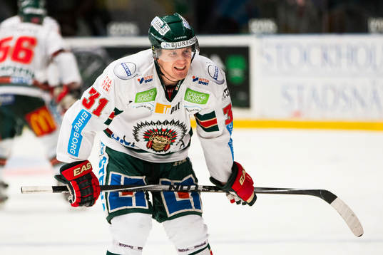 Frölundas Nicklas Lasu deppar