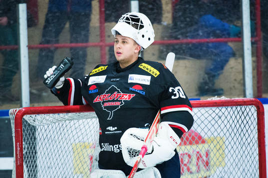 Asplövens målvakt Sebastian Idoff