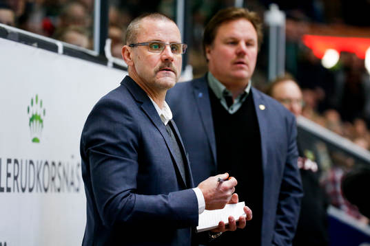 Färjestads tränare Tommy Samuelsson