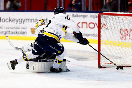 Linköpings Carl Dahlström (ej i bild) gör 2-2
