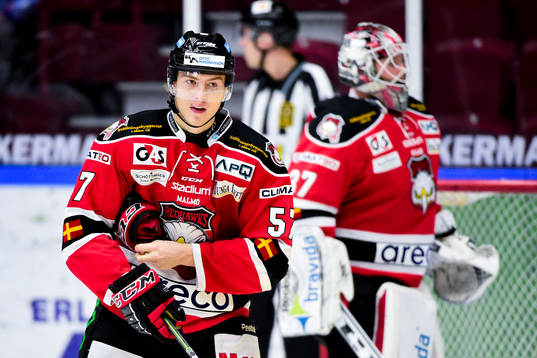 Malmö Redhawks Johan Ivarsson deppar