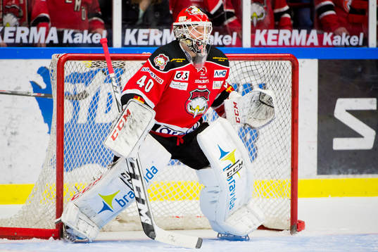 Malmö Redhawks målvakt Pontus Sjögren