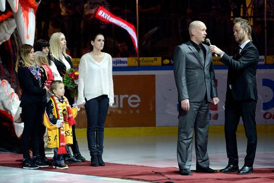 Stefan Nilsson med sin familj