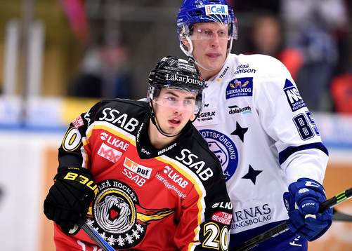 Luleås Victor Ekarv och Leksands Toni Kähkönen