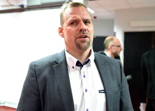 Tomas Holmström fanns på plats