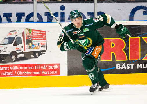 Färjestads Niclas Arell i action