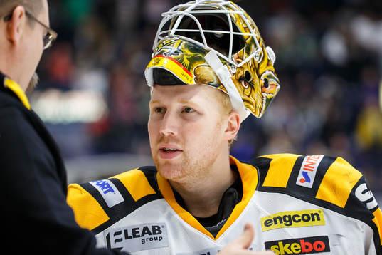 Skellefteås målvakt Erik Hanses