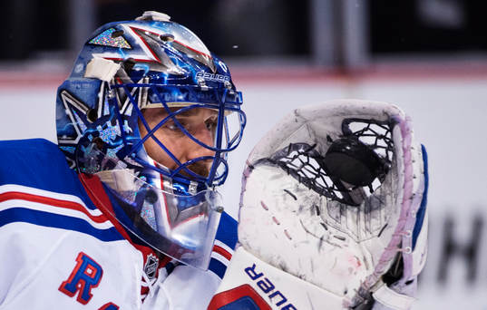 New York Rangers målvakt Henrik Lundqvist
