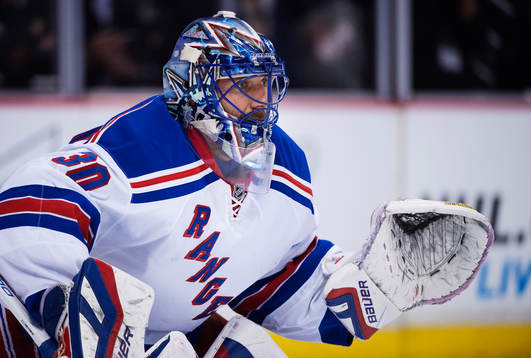 New Yorks målvakt Henrik Lundqvist