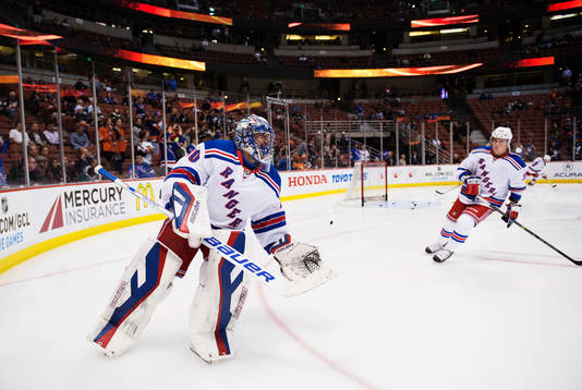 New Yorks målvakt Henrik Lundqvist