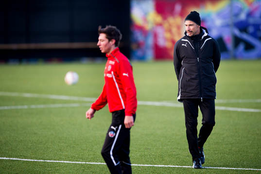 Helsingborgs tränare Henrik Larsson