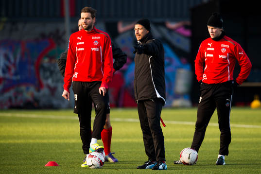 Helsingborgs tränare Henrik Larsson (m) Mikael Dahlberg