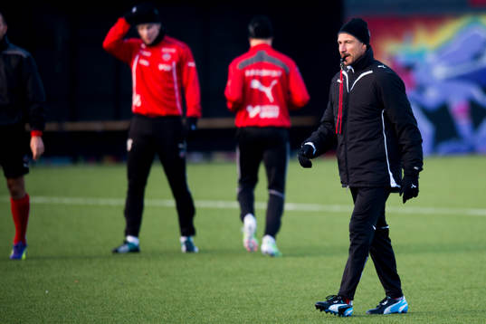 Helsingborgs tränare Henrik Larsson