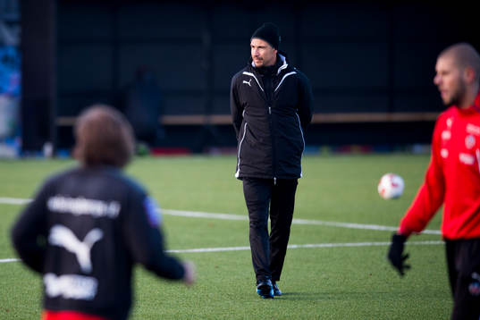 Helsingborgs tränare Henrik Larsson
