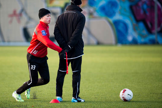 Helsingborgs Jordan Larsson rundar sin pappa och numera