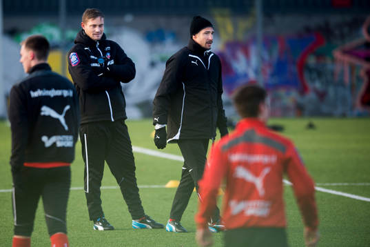 Helsingborgs tränare Henrik Larsson