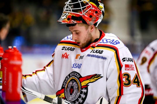 Luleås målvakt Joel Lassinantti