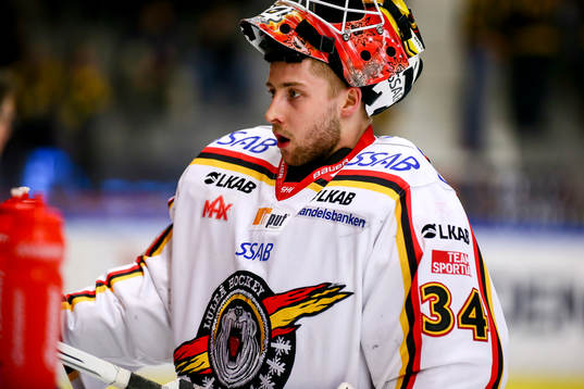 Luleås målvakt Joel Lassinantti