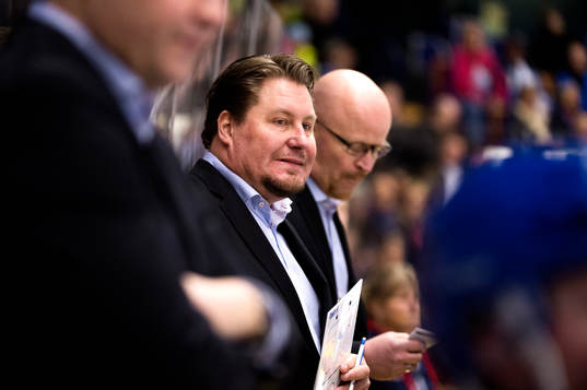 Leksands Huvudtränare Andreas Appelgren deppar