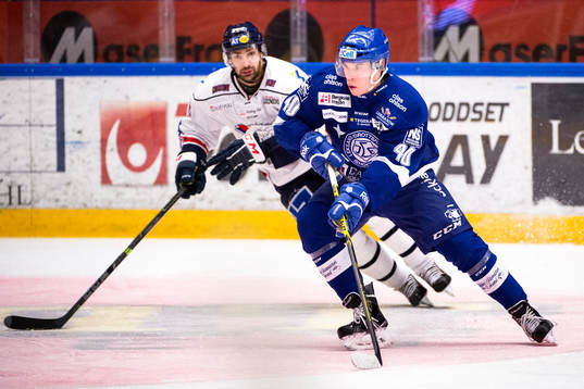 Linköpings Daniel Rahimi och Leksands  Tomi Sallinen