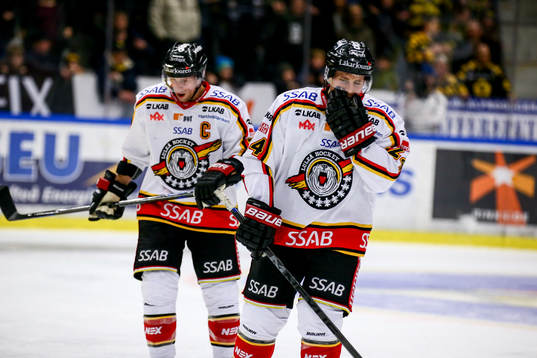 Luleås tvillingar Chris Abbott och Cam Abbott deppar