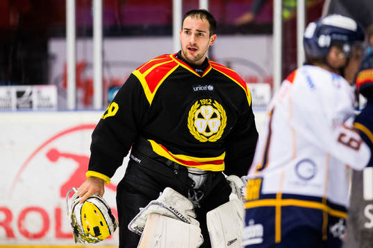Brynäs målvakt Bernhard Starkbaum