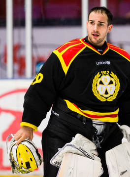 Brynäs målvakt Bernhard Starkbaum