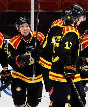 Brynäs Ponthus Westerholm jublar