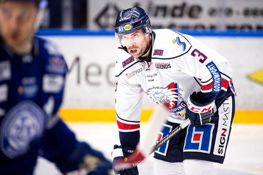 Linköpings Kent McDonell deppar