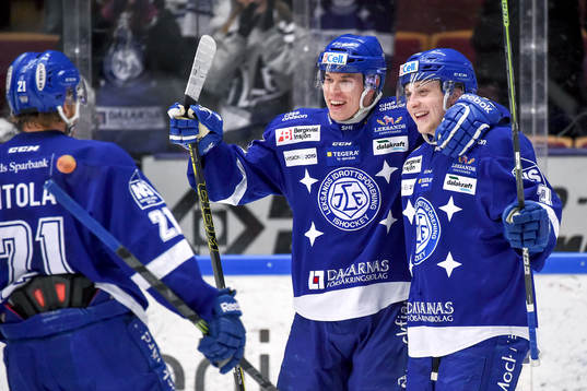 Leksands Mattias Ritola, Tomi Sallinen och Linus Hultström