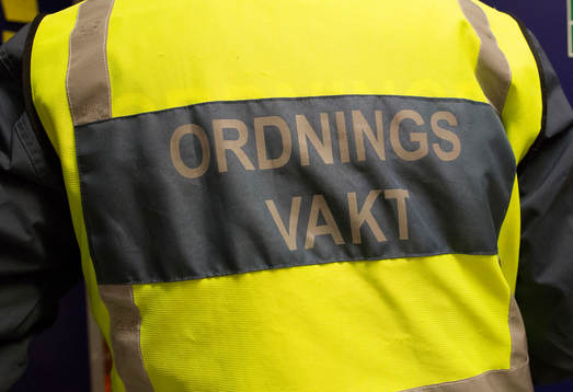 En generell bild av en ordningsvakts väst
