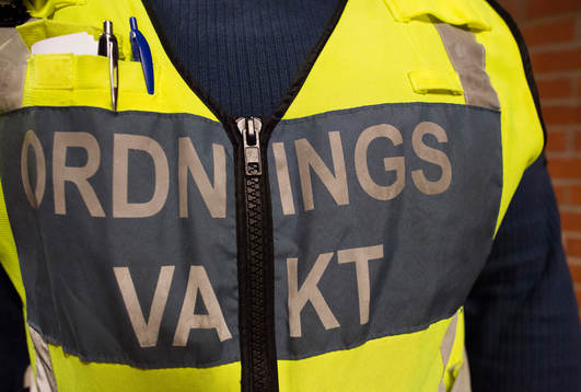 En generell bild av en ordningsvakts väst