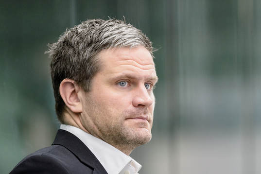 Rögles assisterande tränare Mikael Chrintz-Gath