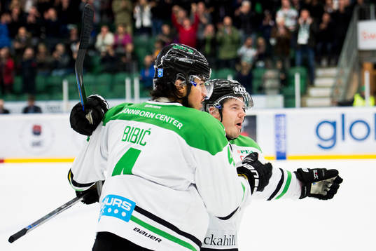 Rögles Alen Bibic jublar